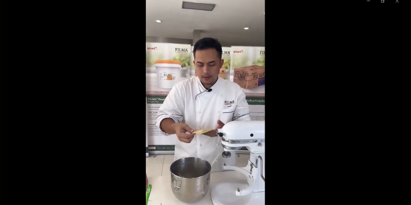 [Demo Baking FILMA] Smoked Beef & Cheese Sweet Bread by Chef Junaidi